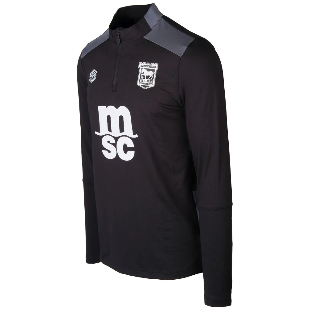 Umbro 2025/26 Black 1/4 Zip Training Top Adult - Image 2