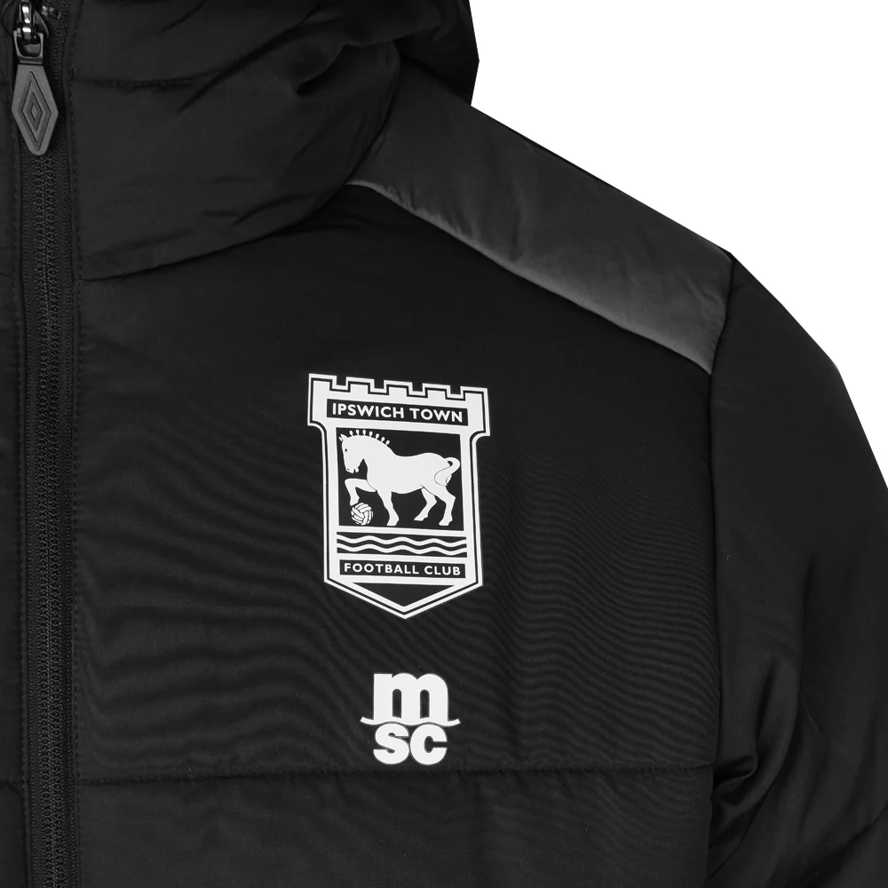 Umbro 2025/26 Black Padded Jacket Adult - Image 2