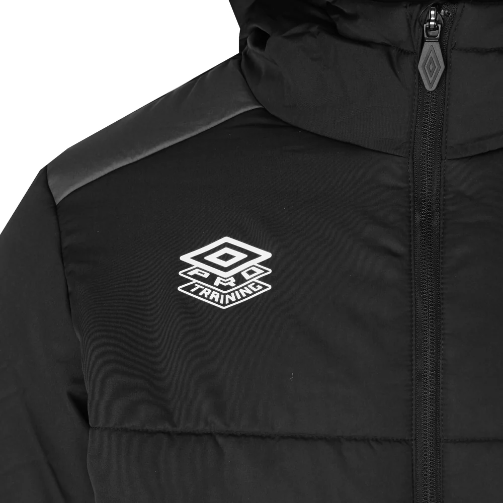 Umbro 2025/26 Black Padded Jacket Adult - Image 3
