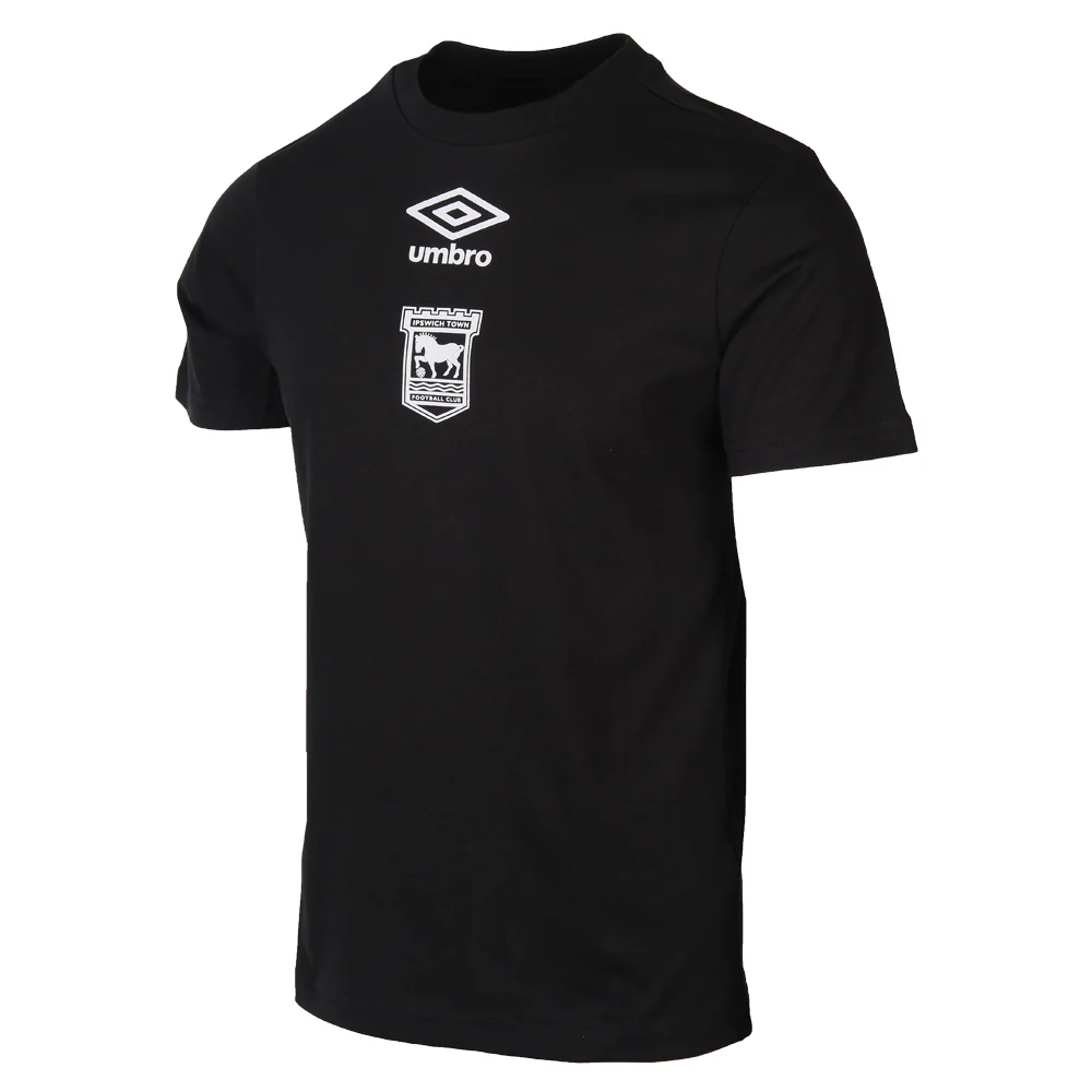 Umbro 2025/26 Black Presentation Tee Adult - Image 2