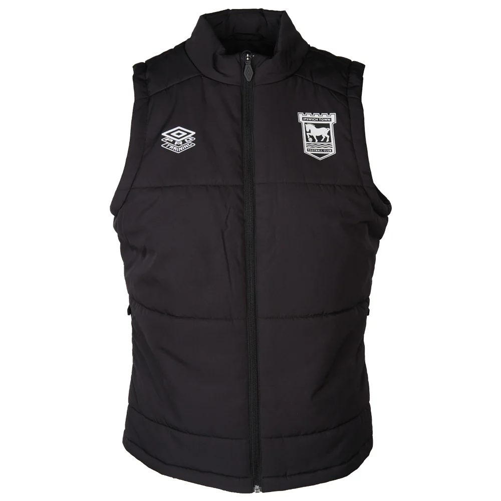 Umbro 2025/26 Black Training Gilet Adult