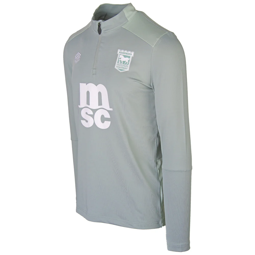 Umbro 2025/26 Green GK 1/4 Zip Training Top Junior - Image 2