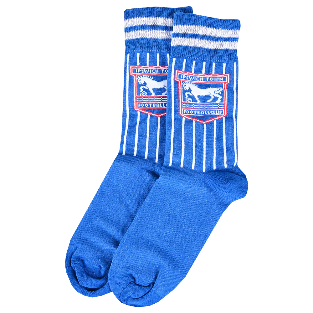 Adult Royal Pinstripe Socks
