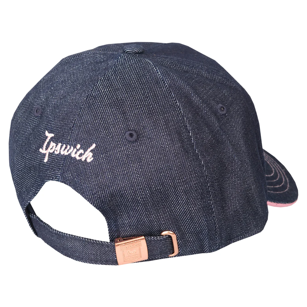 Denim/Rose Metal Crest Cap Adult - Image 3