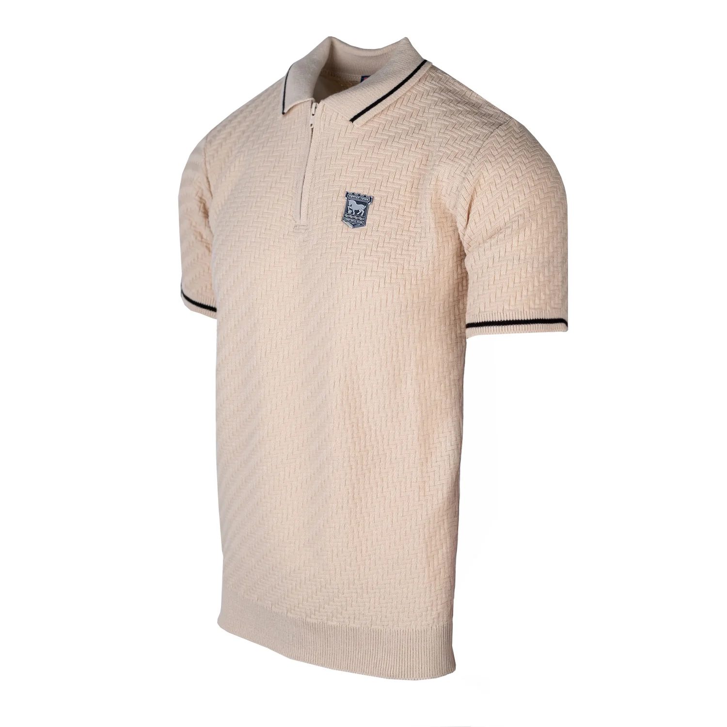 Flagstone Knitted Zip Polo - Image 3