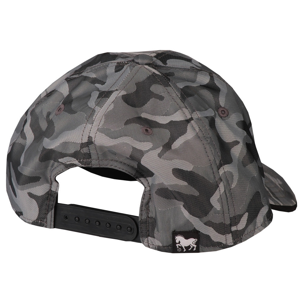 Grey Camo Cap Adult - Image 2