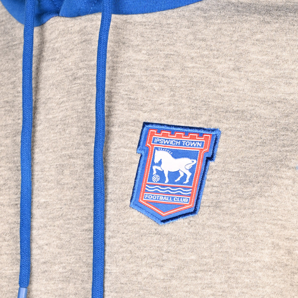 Ipswich Town Grey Core Hoody - Image 2