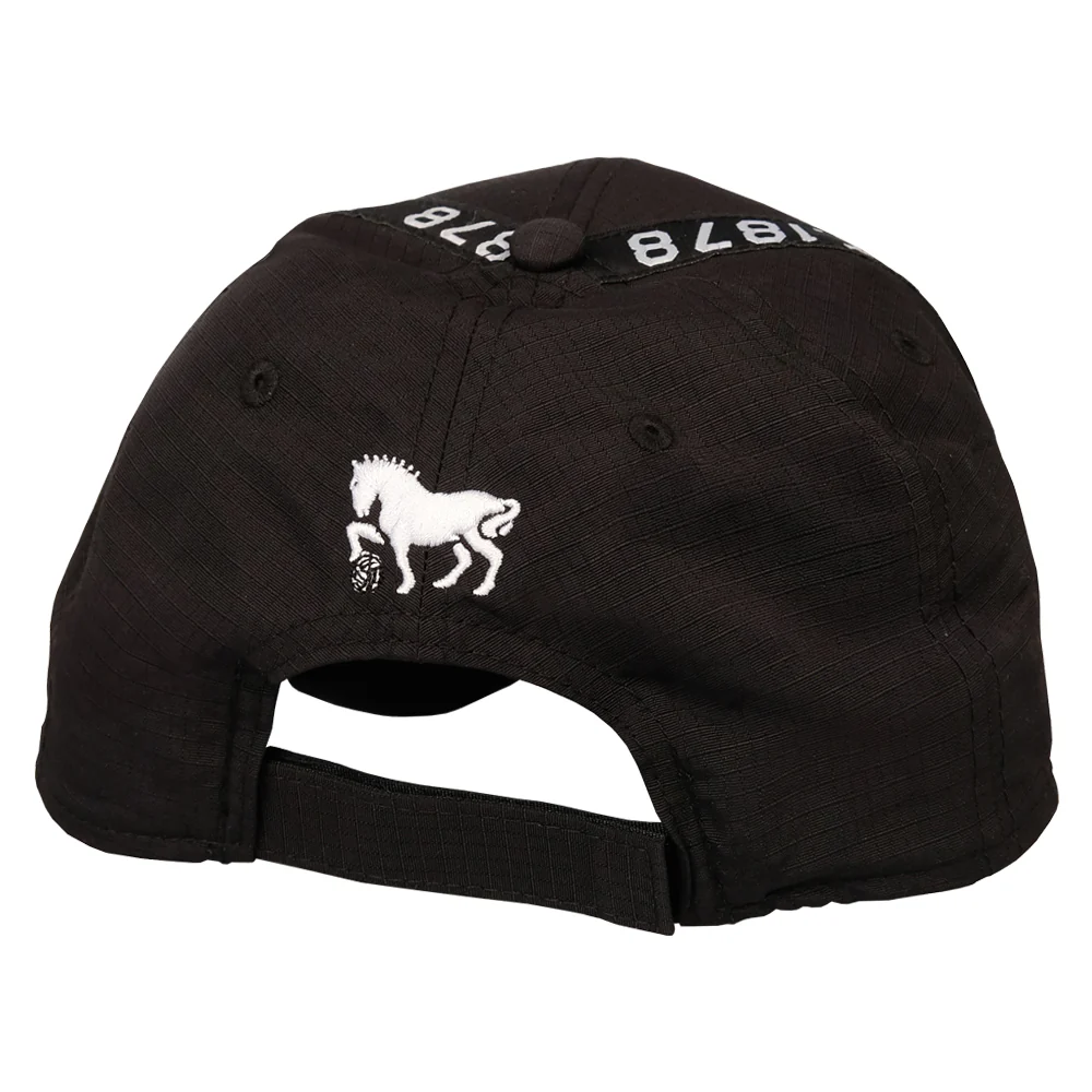 ITFC Adult Black Taped Ripstop Cap - Image 3