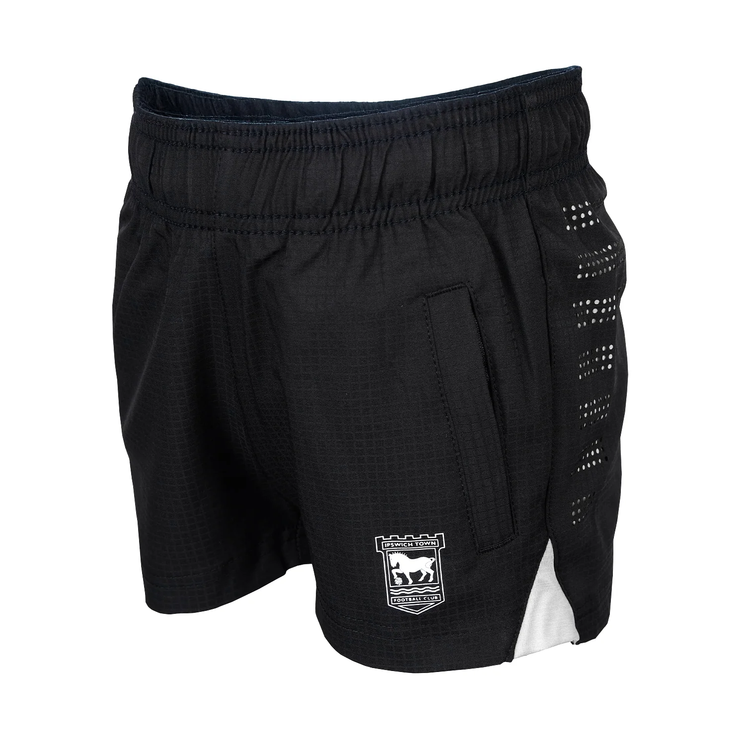 ITFC Black/White Gym Shorts Junior - Image 3