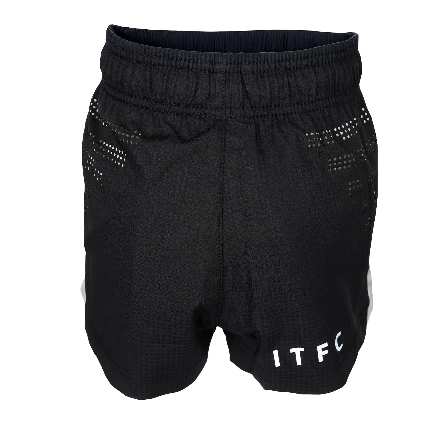 ITFC Black/White Gym Shorts Junior - Image 4