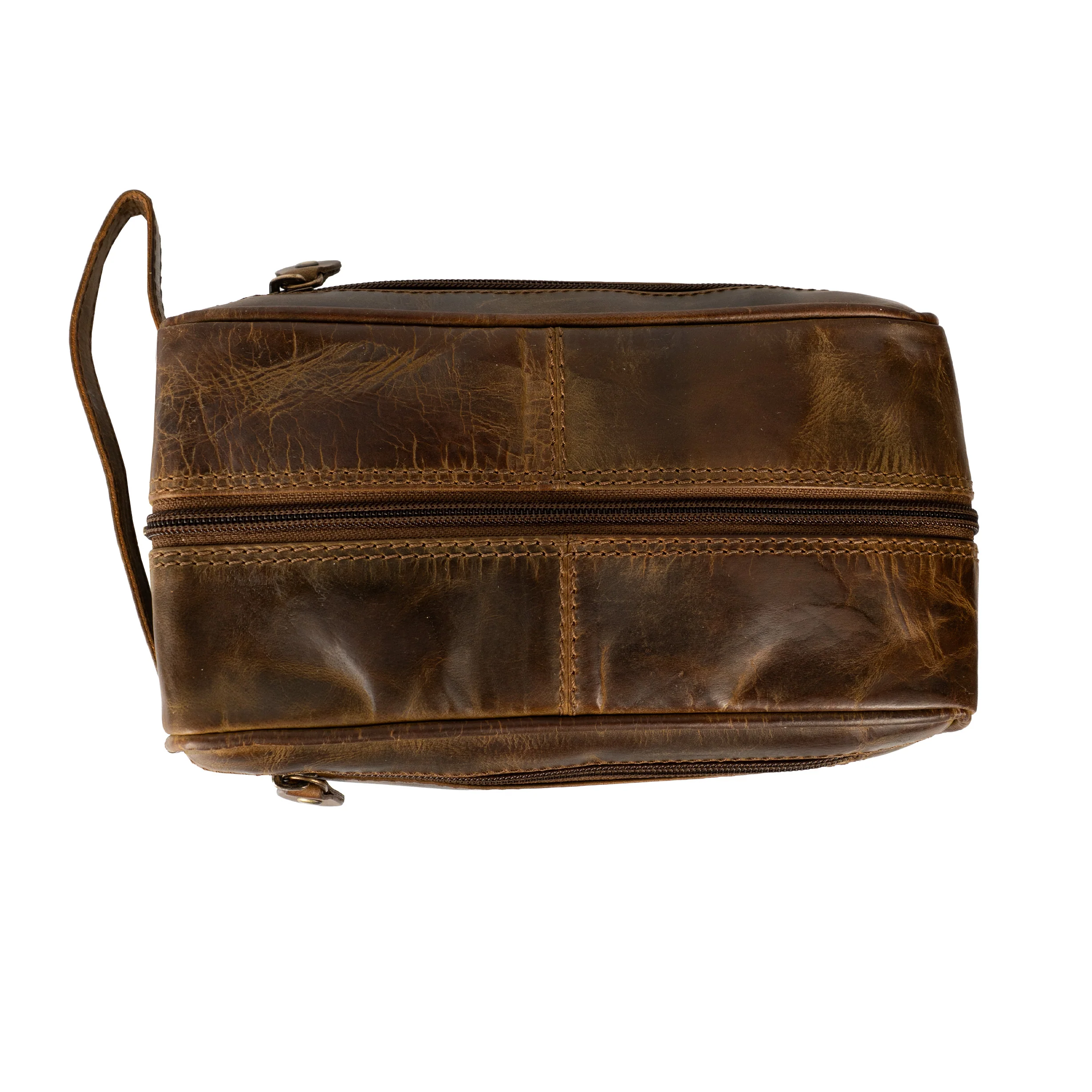 ITFC Hunter Leather Toiletry Bag - Image 3