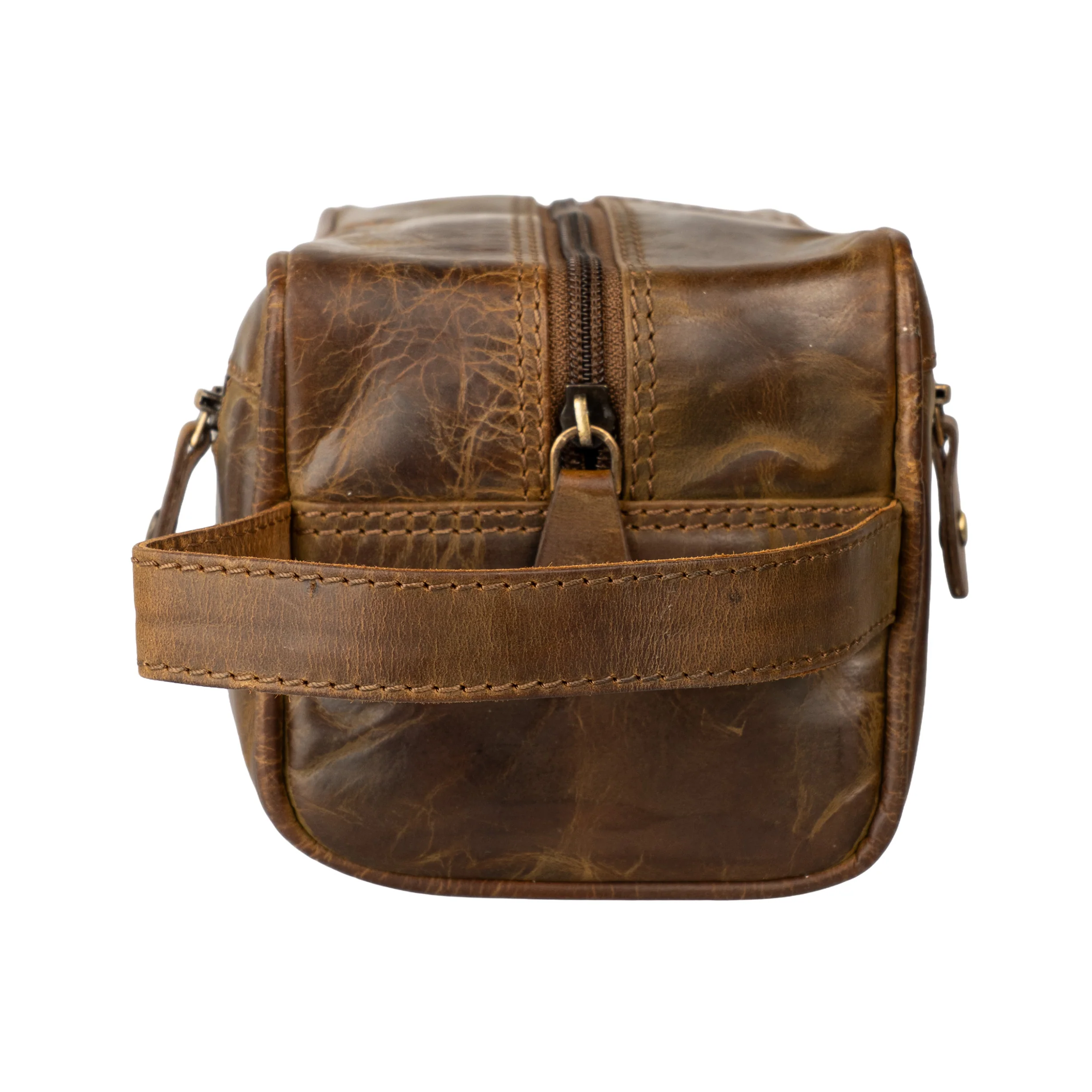 ITFC Hunter Leather Toiletry Bag - Image 4