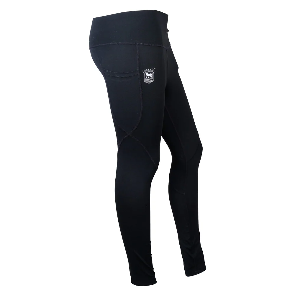 ITFC Ladies Black Gym Leggings - Image 4