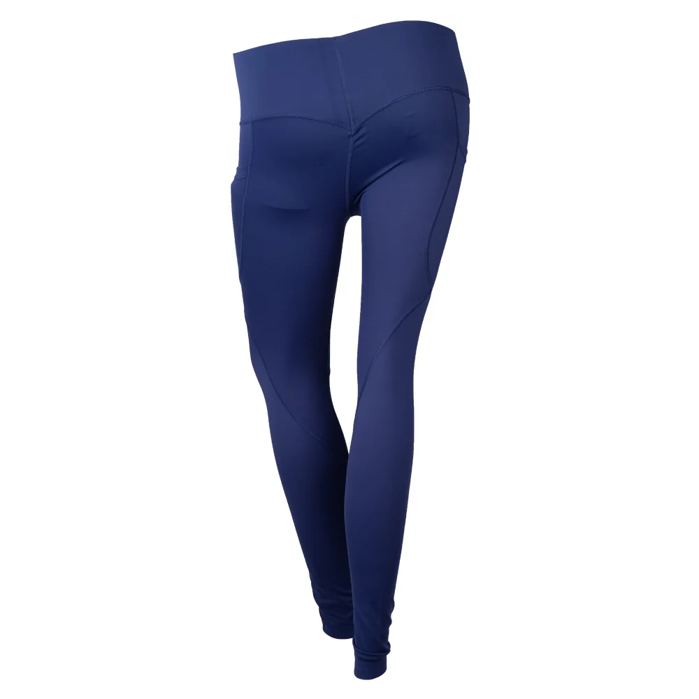 ITFC Ladies Navy Gym Leggings - Image 3