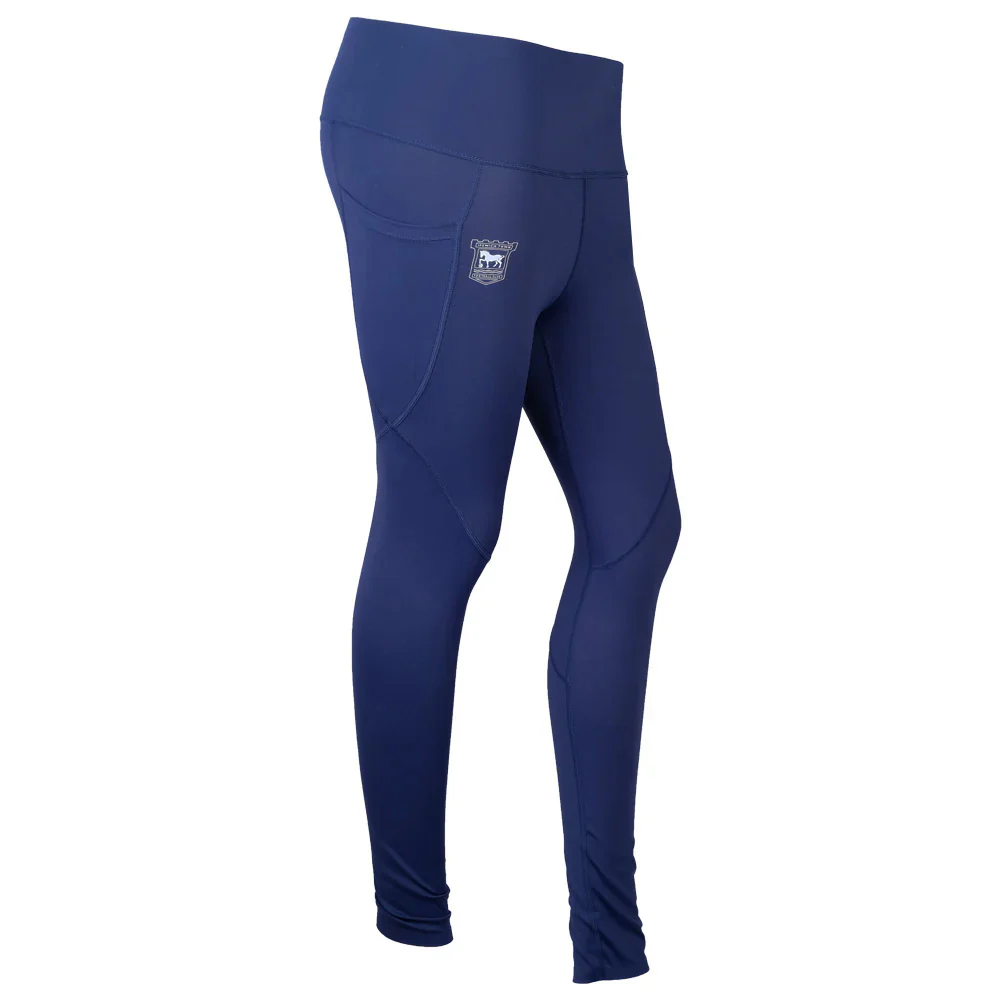 ITFC Ladies Navy Gym Leggings - Image 4