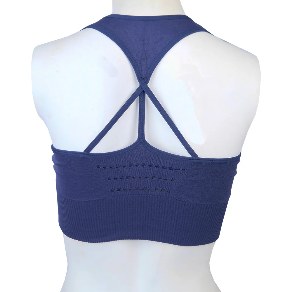 ITFC Ladies Navy Sports Bra - Image 3