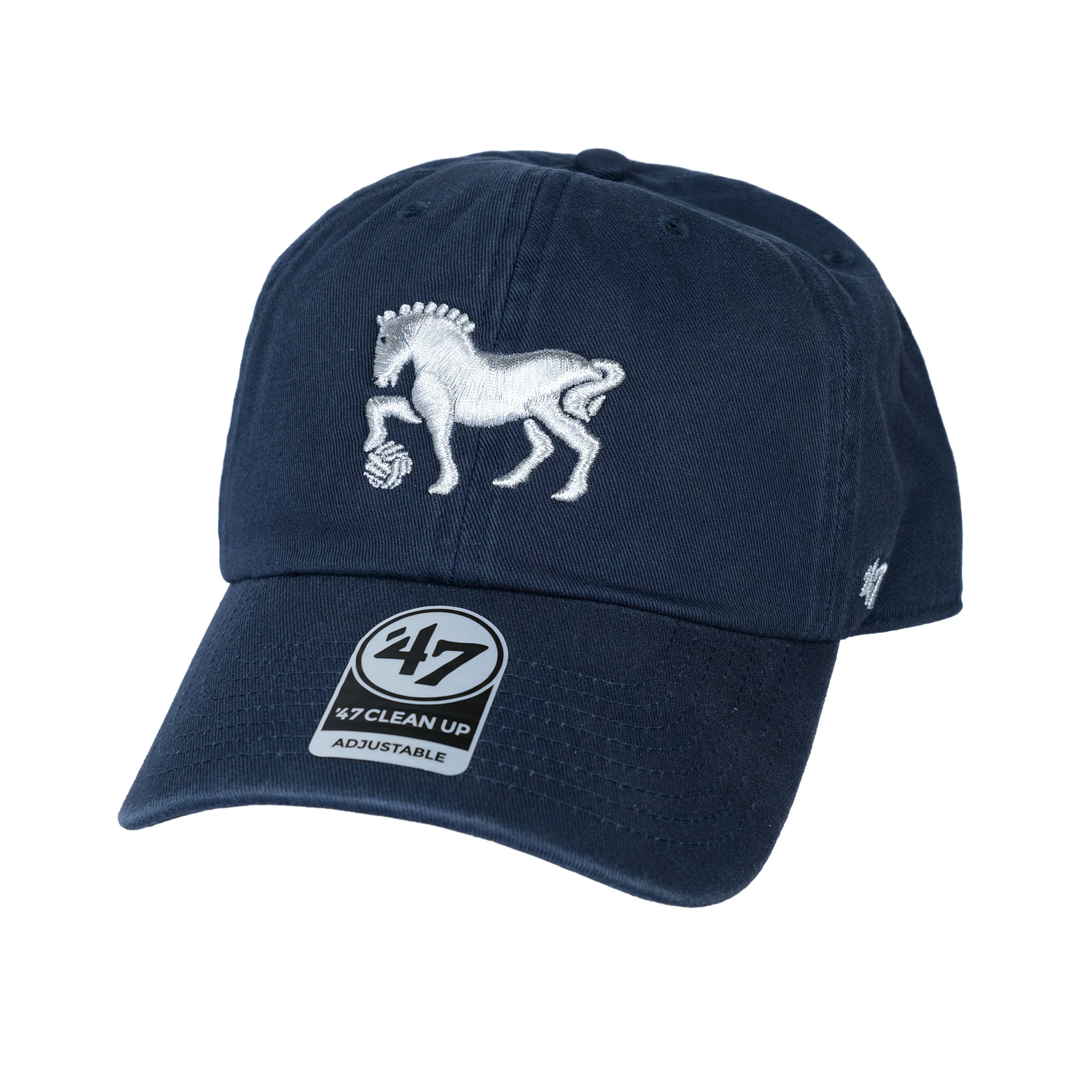 Metallic Suffolk Punch 47 Clean Up Cap Navy