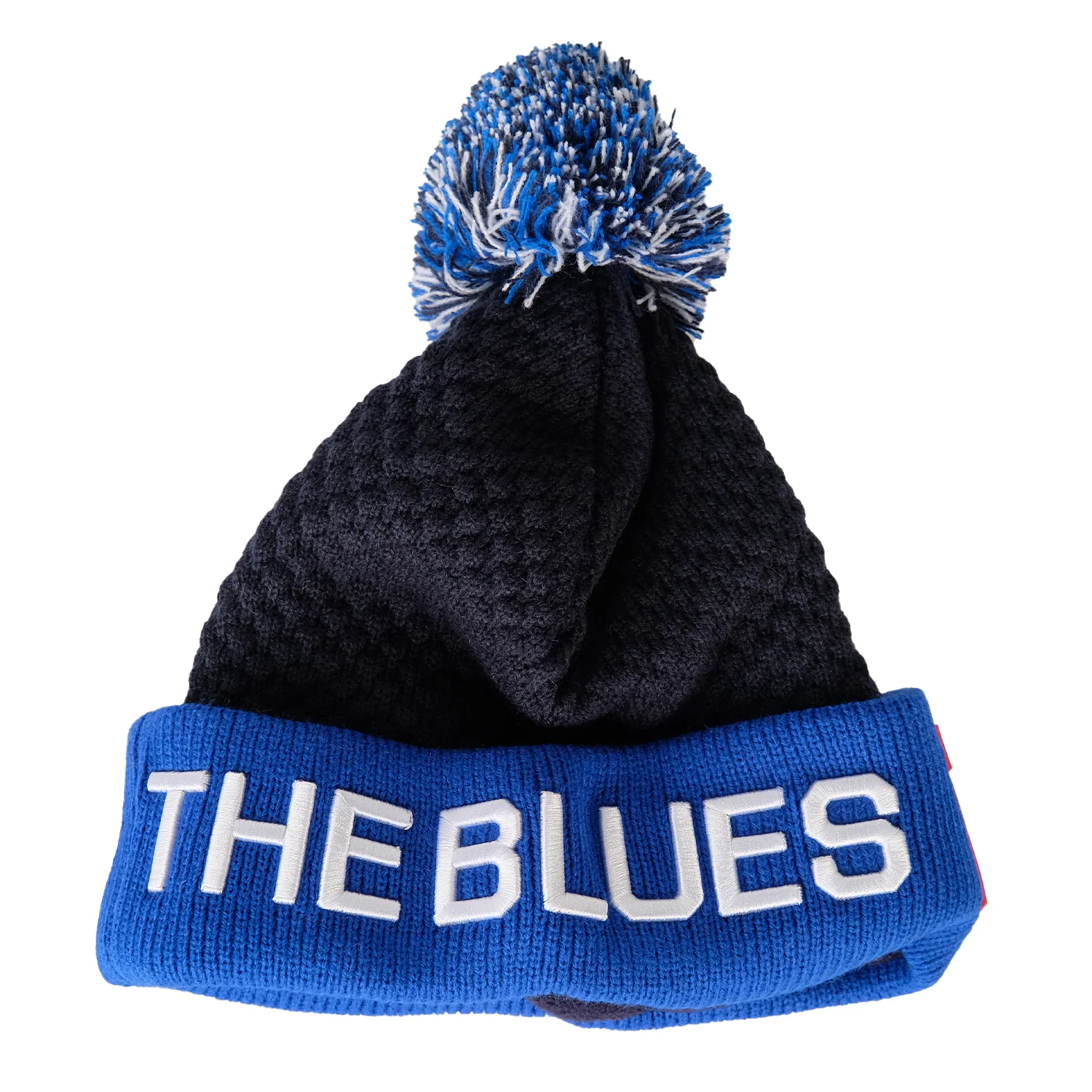 Navy/Royal Waffle Bobble Adult - Image 3