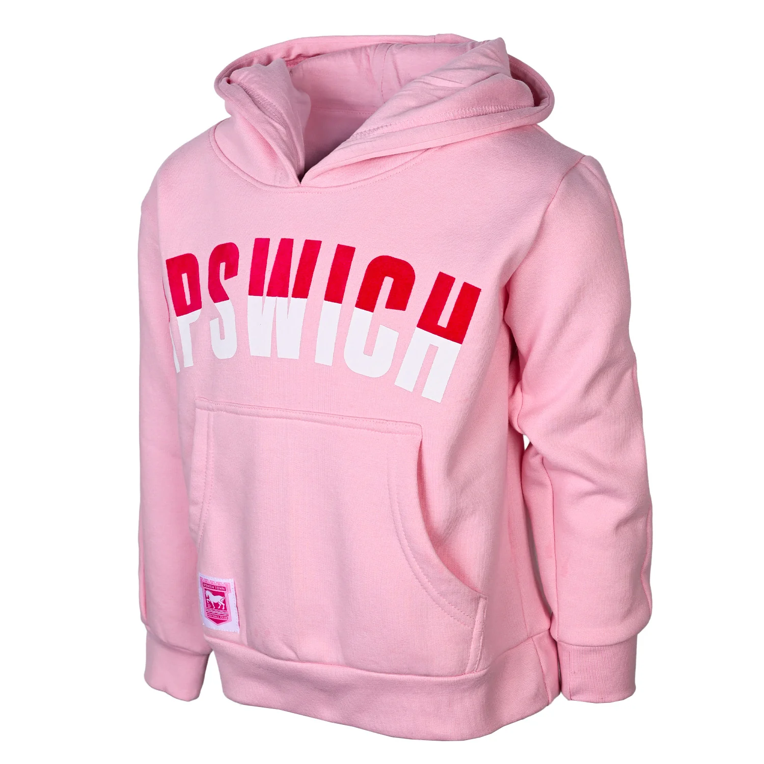 Pink Ipswich Print Hoody Junior - Image 3