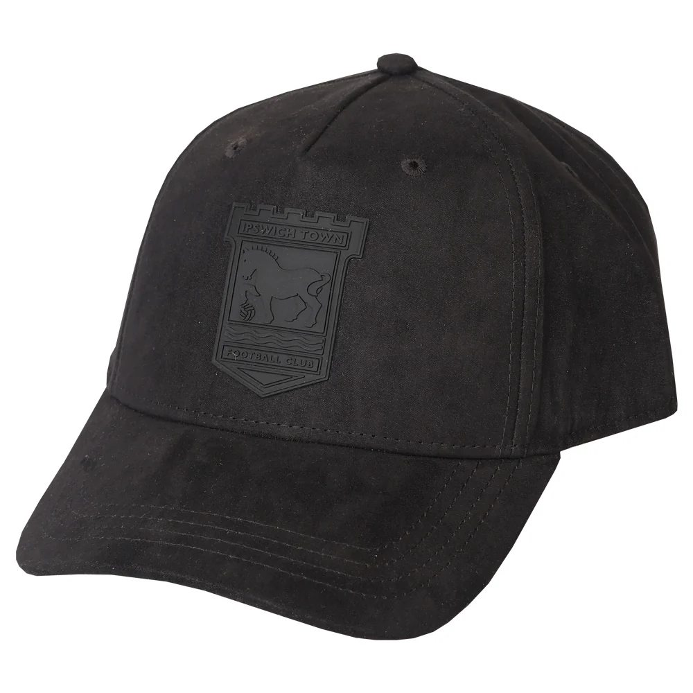 Suede Silicon Crest Cap Adult