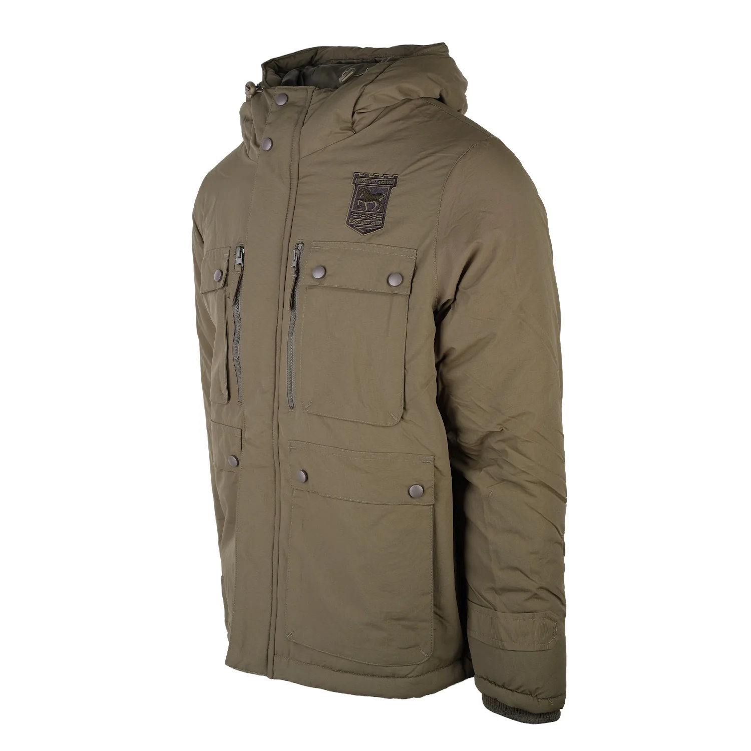 Syleham Jacket Khaki - Image 2