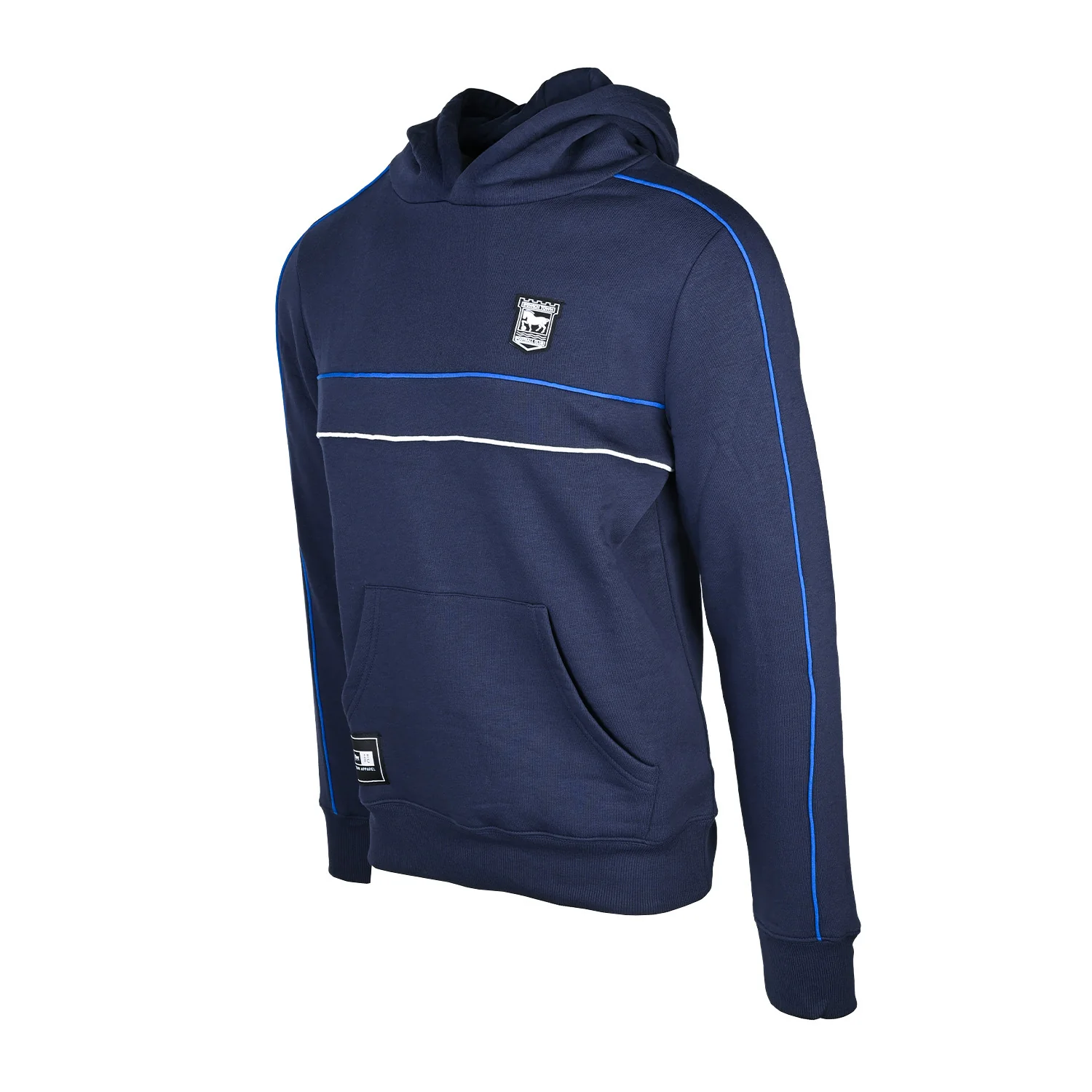 Town Apparel Crest Hoody Navy Junior - Image 2