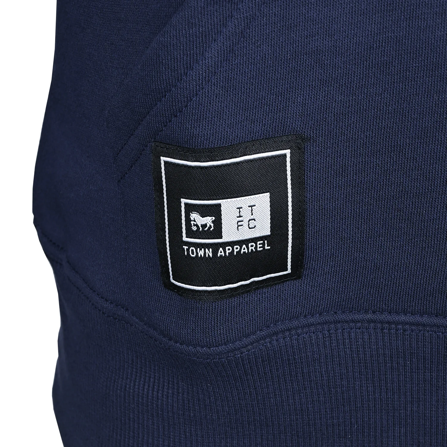 Town Apparel Crest Hoody Navy Junior - Image 3